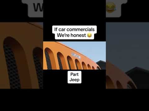 If Car Commercials were honest #jeep #jeeplife #jeepwrangler #wrangler #4x4 #honest #commercial