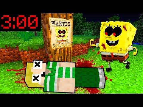 Jeg Bliver Fanget Af ONDE SVAMPEBOB I Minecraft!!