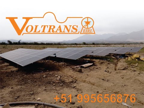 sistema de BOMBEO SOLAR hibrido