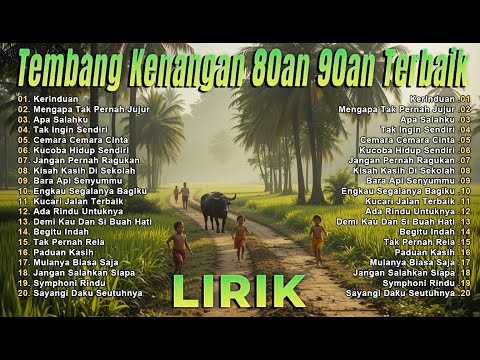Tembang Kenangan 80an 90an Terbaik | Lagu Nostalgia | Satukanlah Hati Kami (Lirik)