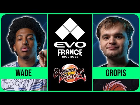 Evo France 2025: DRAGON BALL FighterZ | WADE vs Gropis | Winners Finals
