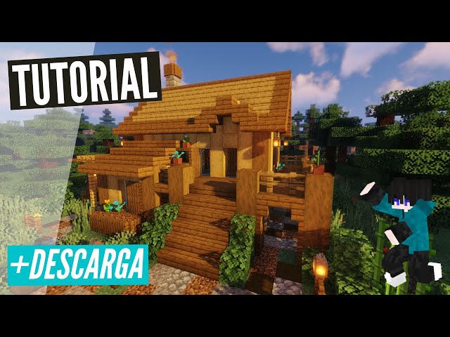 Minecraft - Casa simples para começo de survival - Tutorial 