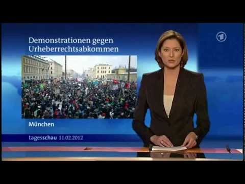 ACTA Demos | TOPTHEMA in der Tagesschau vom 11.02.2012