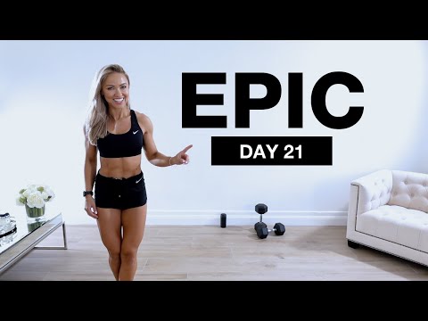 Day 21 of EPIC | Leg Workout at Home [Dumbbell Complex]