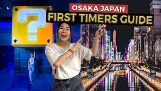 TOP 10 Things to do in OSAKA (2025) 🇯🇵  First Time Itinerary - Watch before you go!