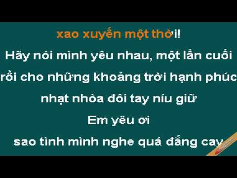 Co Mem Karaoke - Tấn Minh - CaoCuongPro