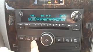 How To: Program Your Radio in the 2013 Chevy Impala