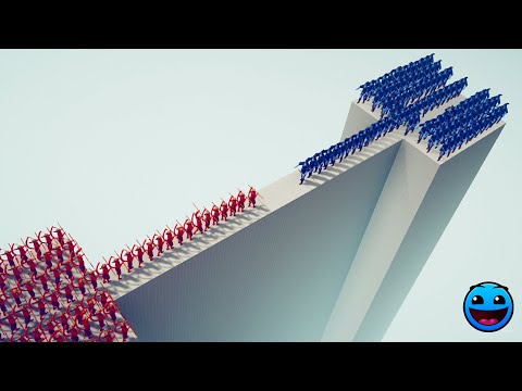 100x MONKEY KING vs 100x PIRATE QUEEN | TABS Totally Accurate Battle Simulator