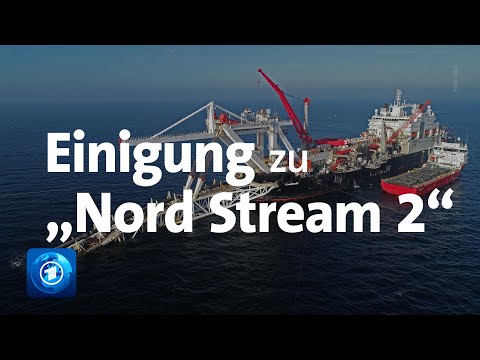 Reaktionen auf Einigung über Ostseepipeline "Nord Stream 2"