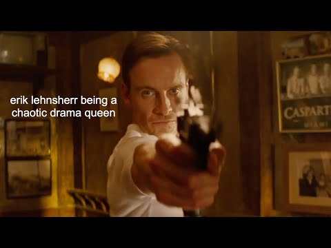 erik lehnsherr being dramatic for 7 minutes