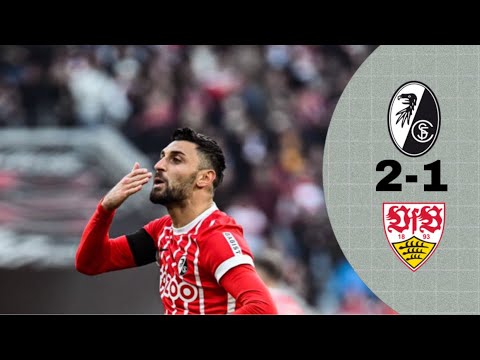 SC Freiburg vs Stuttgart (2-1), Grifo Penalty Goal Result..