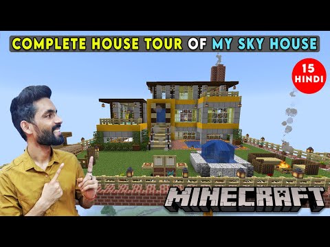 Navrit Gaming - MY NEW HOUSE WITH INSANE INTERIOR - MINECRAFT SURVIVAL GAMEPLAY IN HINDI  #15