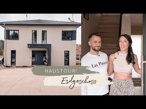 HAUSTOUR Part 1 - Erdgeschoss! Wir zeigen euch unsere Stadtvilla | m.hochvier