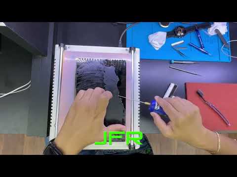 Troca de vidro trincado mantendo o display (tela) Original Lenovo Pad P11 Pro (2 Geração) TB132