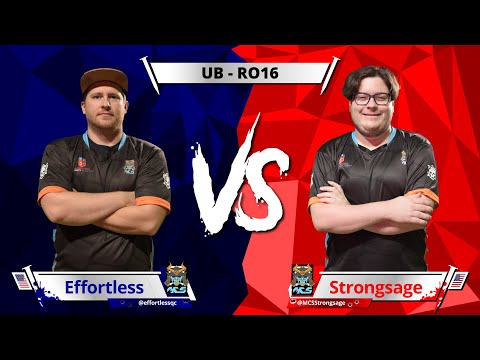 EFFORTLESS vs STRONGSAGE  I  RO16 - Barcelona KeenCon 2023