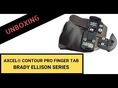 UNBOXING - Axcel Contour Pro Finger Tab - Brady Ellison Signature Series