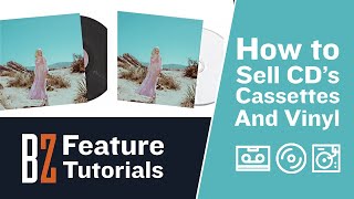 How to sell CDs, Cassettes and Vinyl through your website