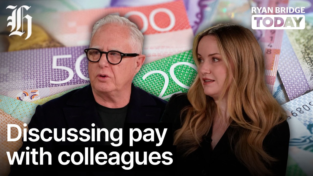 Is it rude to discuss your pay with colleagues? | Ryan Bridge TODAY