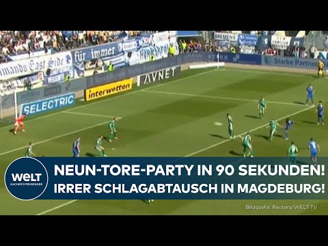 2. BUNDESLIGA: Neun-Tore-Wahnsinn! 1. FC Magdeburg - Greuther Fürth | Highlights #2bl