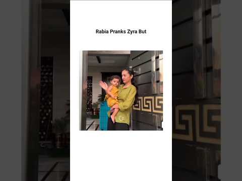 Rabia Copying Hira's Prank on Zyra #shorts #sistrology #trending #viralvideo #youtubeshorts