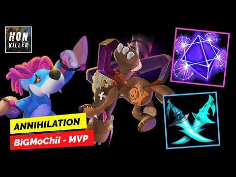 HoN Night Hound GEOMETER'S BANE with TWIN BLADES - MVP