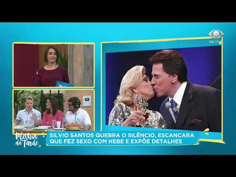 Silvio Santos admite que teve caso com Hebe