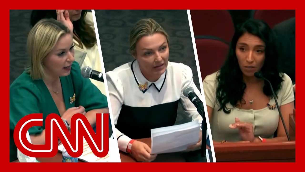 Epstein survivors speak at House Dems hearing