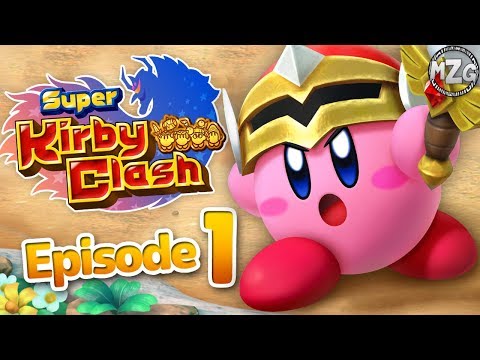 Super Kirby Clash Gameplay Walkthrough Part 1 - Story Quest! Sword Hero!