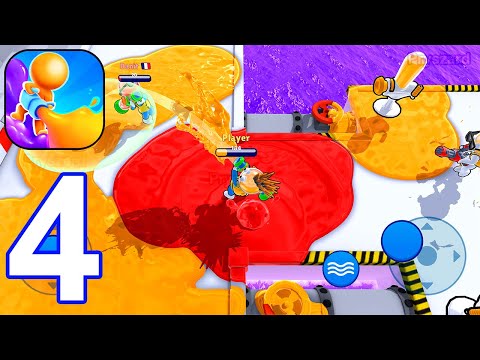 Dye Hard - Gameplay Walkthrough Part 4 New Update, New Weapons & Skins (iOS, Android)
