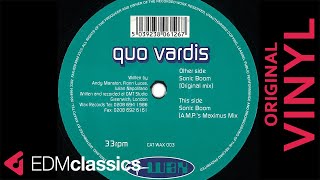 Quo Vadis - Sonic Boom (A.M.P.'s Maximus Mix) (2000) - VINYL