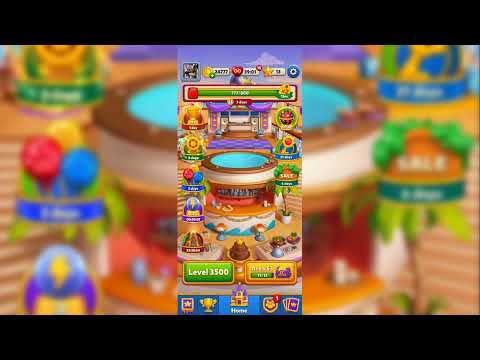 Royal Match Super Hard Level 3499 and Bonus Level 3500