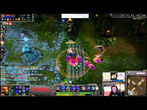 LoL | Bjergsen tries to kill a TheOddOne