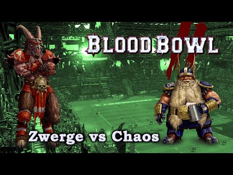 Zwerge vs Chaos - Blood Bowl 2 - Hamster4Ever Liga