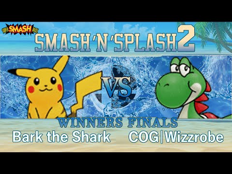 Smash'N'Splash 2 - Bark the Shark (Pikachu) vs COG|Wizzrobe (Yoshi) - Winners Finals