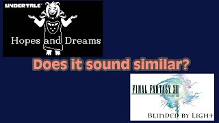 Final Fantasy XIII vs Undertale Music Similarities