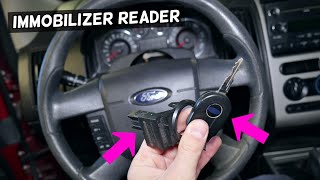 KEY IMMOBILIZER READER PTS TRANSCEIVER LOCATION REPLACEMENT FORD EDGE LINCOLN MKX