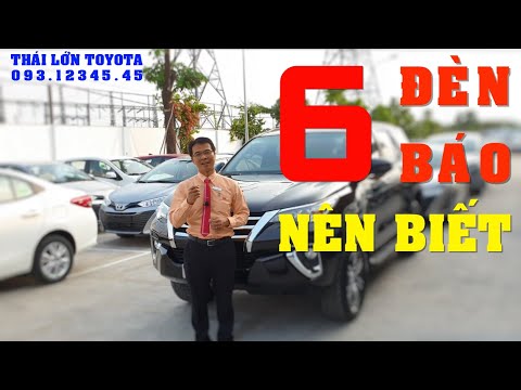 Tổng hợp 6 ĐÈN BÁO cơ bản trên xe Toyota nên biết rõ - Phần 2