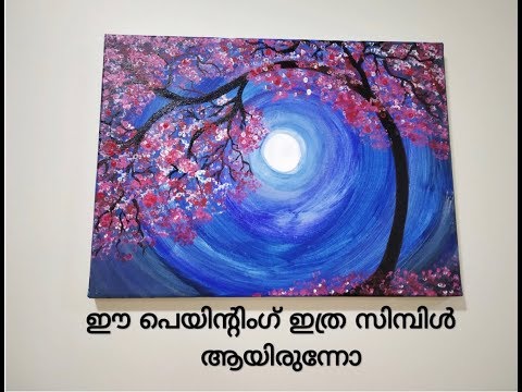 ഈ പെയിന്റിംഗ് ഇത്ര സിമ്പിൾ ആയിരുന്നോ || Simple Painting || Ayesha’s World of Crafts and Tips Video