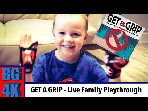Get a Grip - Boardgames4K 4 Player Family Playthrough 