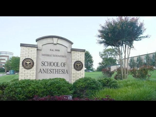 Middle Tennessee School of Anesthesia video #1