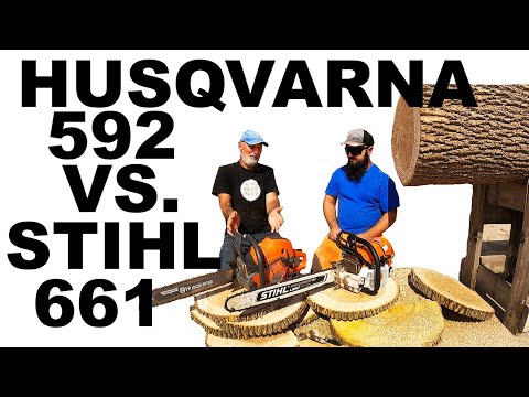 STIHL MS 661 C-M vs. Husqvarna 592 XP Comparison