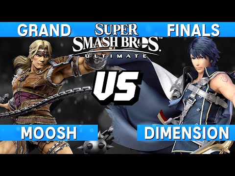 Smash Ultimate Tournament Grand Finals - Moosh (Simon) vs Dimension (Chrom) - S@LT 198