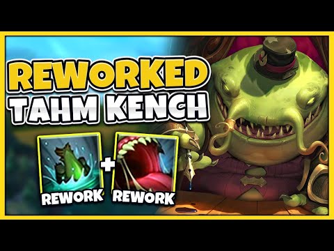 RIOT JUST REWORKED TAHM KENCH! WTF ARE THESE SPELLS!? - League of Legends