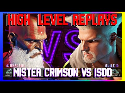 (IMSTILLDADADDY) Guile vs (MISTER CRIMSON) Dhalsim - Street Fighter 6 - High Level Replays!!!
