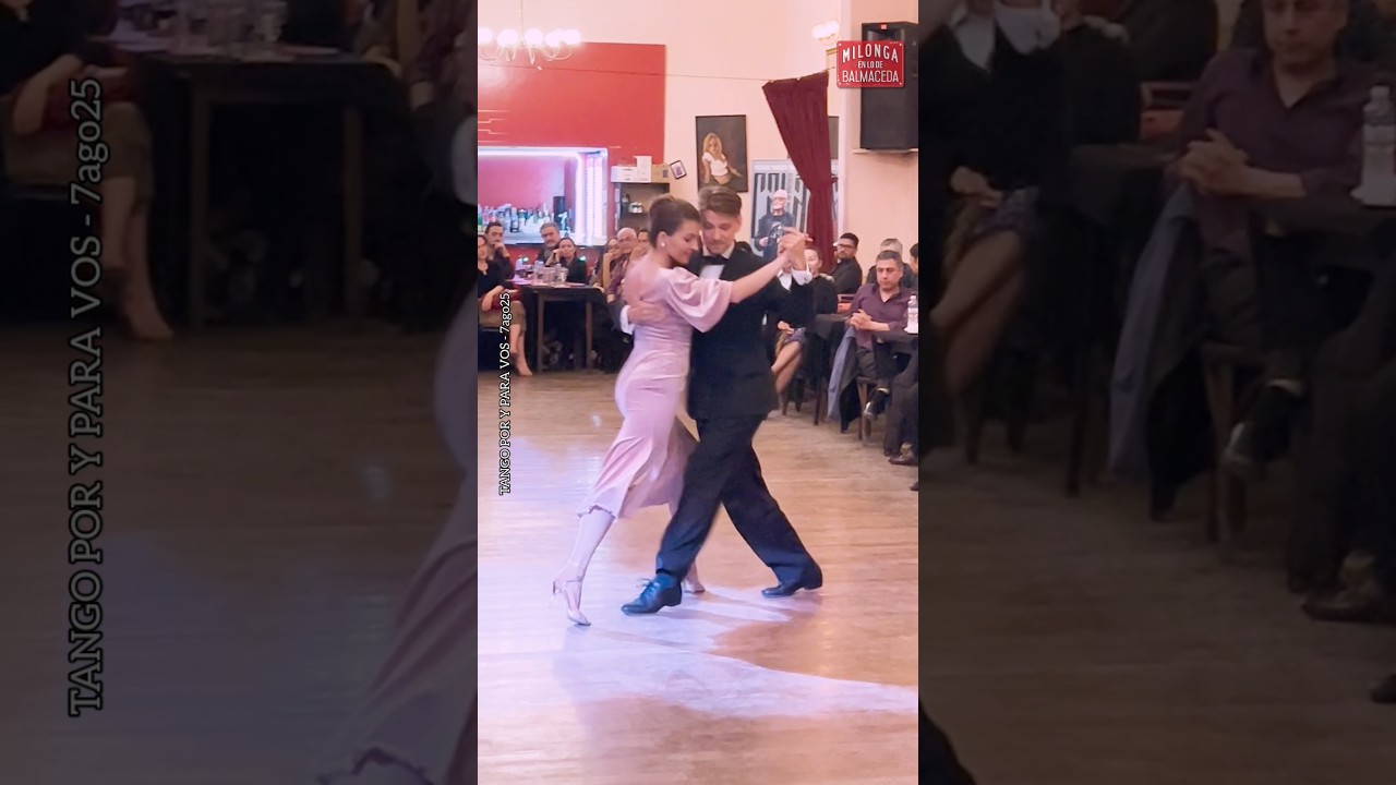 Video thumbnail for Tekla Gogrichiani y Lukasz Wisniewski Estampa de varón (D'Arienzo) En lo de Balmaceda 7ago25 reel