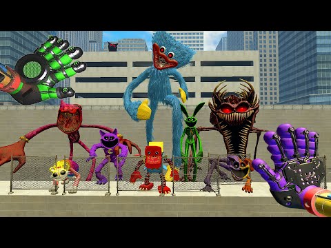I Play As HUGGY WUGGY GOLDEN FROM POPPY PLAYTIME 3! To protect this city | Garry's Mod!