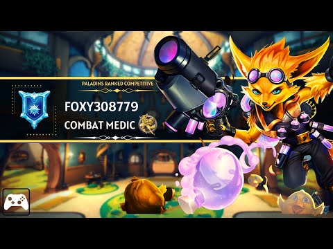 Pip Feels So strong High Elo Ranked 192K+Heals Foxy308779 (Diamond) Paladins Ranked Competitive