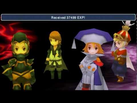Final Fantasy III - PSP - Final Boss + Ending + Credits