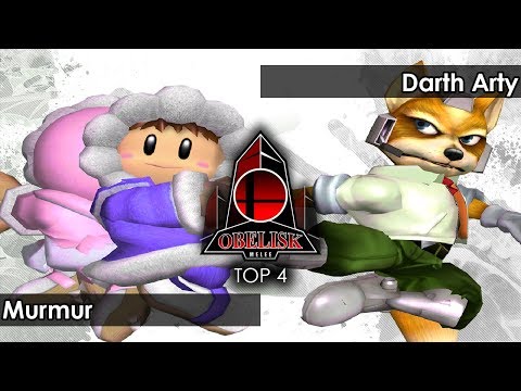 Melee: Murmur (Ice Climbers) V Darth Arty (Fox) - Obelisk  Tournament SSBM