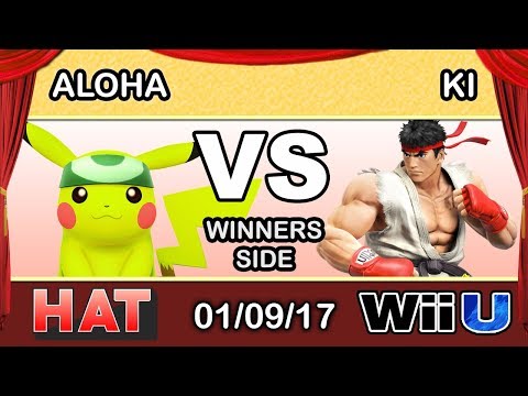HAT 4 - Aloha (Pikachu) Vs. DCG WC | Ki (Ryu) Winners Side - Smash 4